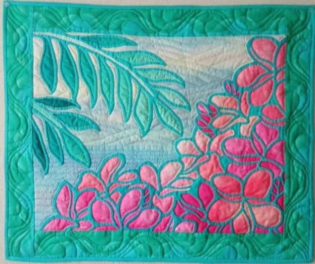 ステンドグラスキルト