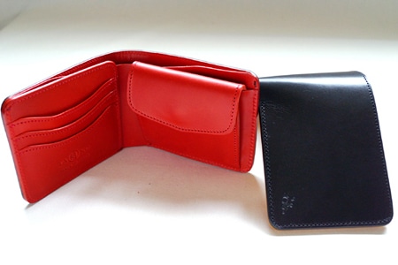 革蛸謹製 TAKOショートウォレット BLACK/RED | 革蛸謹製TAKO,革蛸謹製