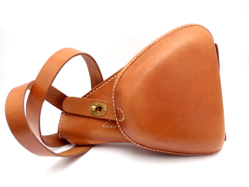 南部十四年式拳銃 ホルスター 拳銃嚢 南部14年式 前期型 本革製