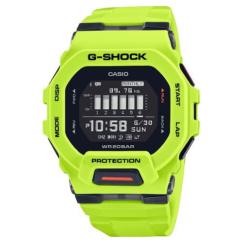 CASIO G-SHOCK G-SQUAD GBD-100-9JF スマートフォンリンク