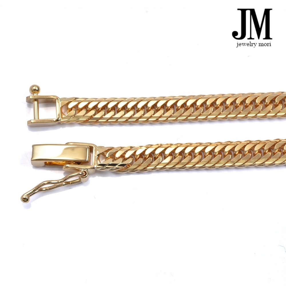 18金 喜平 アンクレット K18 Mカットトリプル 11g 23cm 造幣局検定