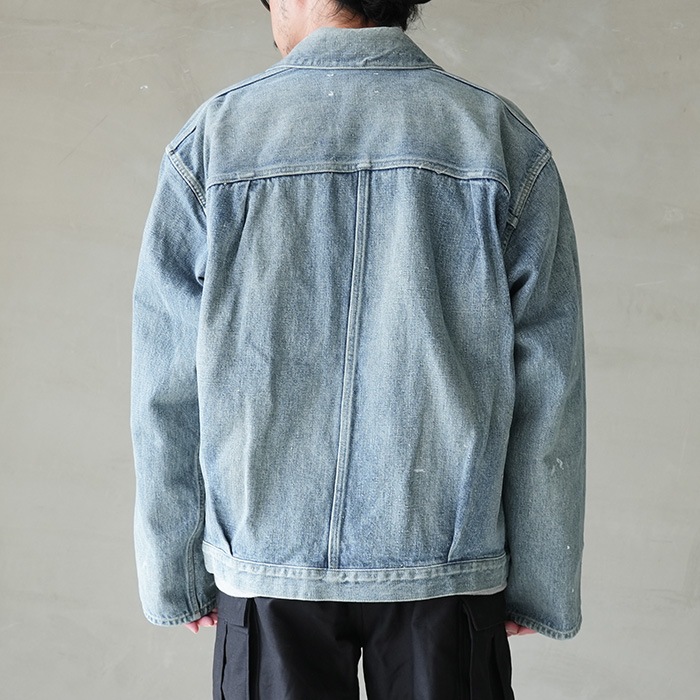 ys-25aw-41-1) YOKOSAKAMOTO(ヨーコサカモト) /PLEATS JACKET(プリーツ