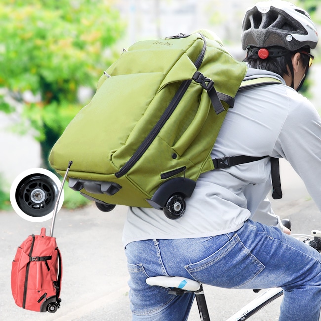 LeeDee 2WAY キャリーバッグ リュック 機内持ち込み可 軽量 旅行 出張