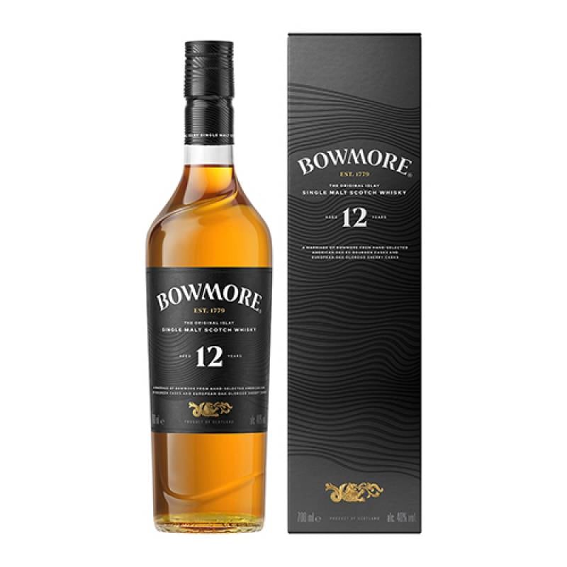 BOWMORE 12 Years アイラ スコッチウイスキー 700ml ボウモア 12年 700ml 正規<br>スコッチ ウイスキー bowmore scotch