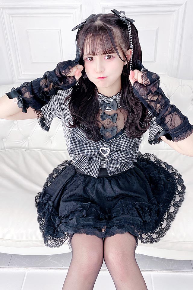 Princess Melody】レース重ねボリュームスカパン - ブラック size-F