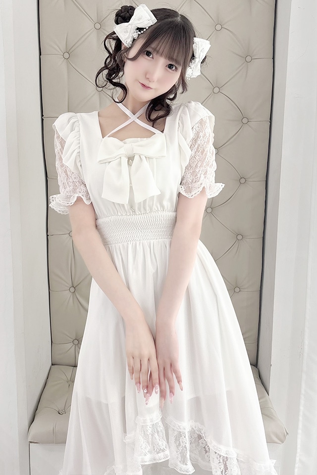Princess Melody】ハイロースカートワンピース - ホワイト size-F
