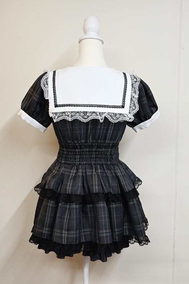 MA*RS】【2点SET】クロス刺繍3段フリルセットアップ