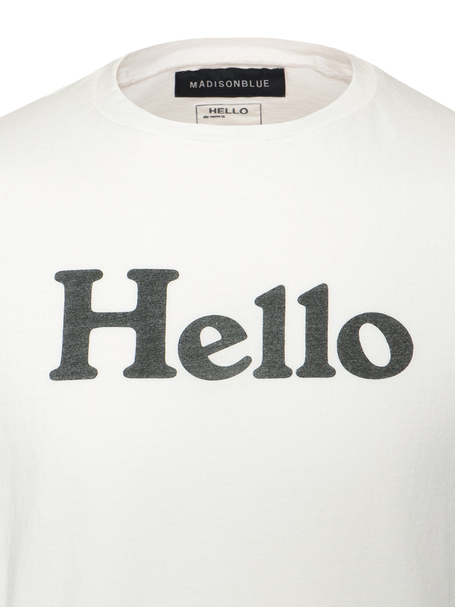 HELLO TEE MNS＜2024＞ | ESSENTIAL | MADISONBLUE