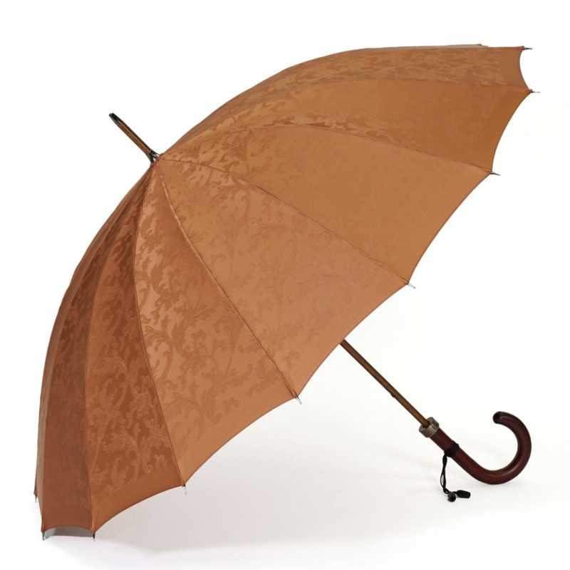 イエロー・ベージュの傘-メンズ-長｜おしゃれな傘の通販ならトンボ洋傘