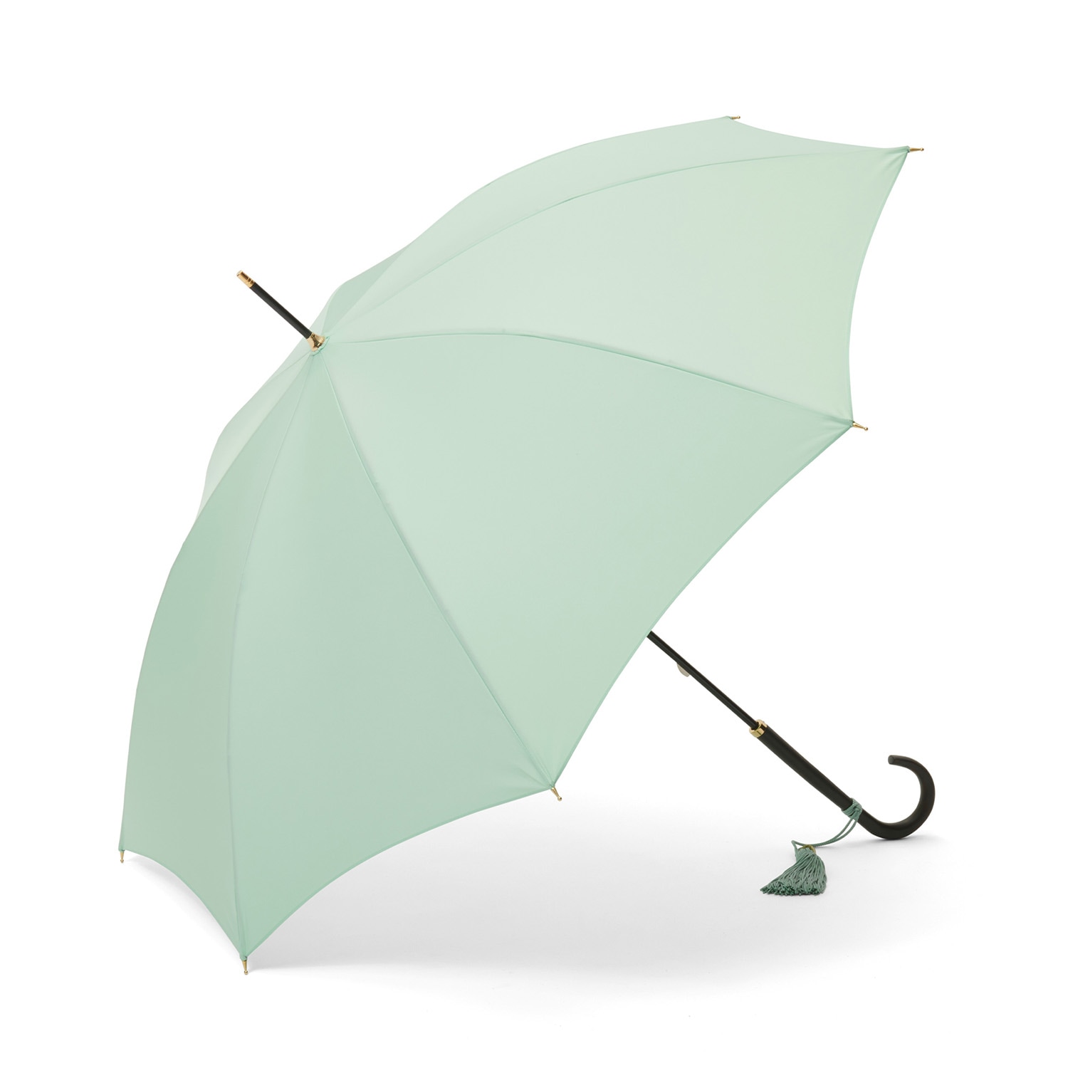 レディース雨傘】トラッド-08-ミントグリーン｜トンボ洋傘前原光榮商店