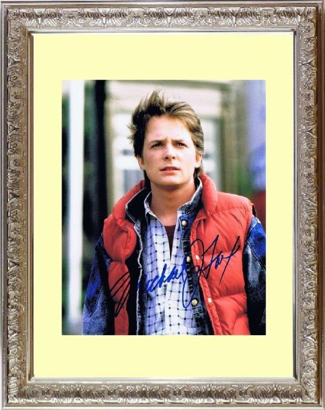 Michael J. Fox マイケル J フォックス 直筆サイン PHOTO | BACK TO