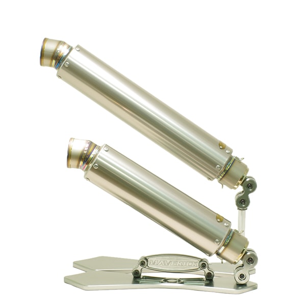 Mv83【チタンソリッド】汎用サイレンサー（サーキットスポーツ走行専用