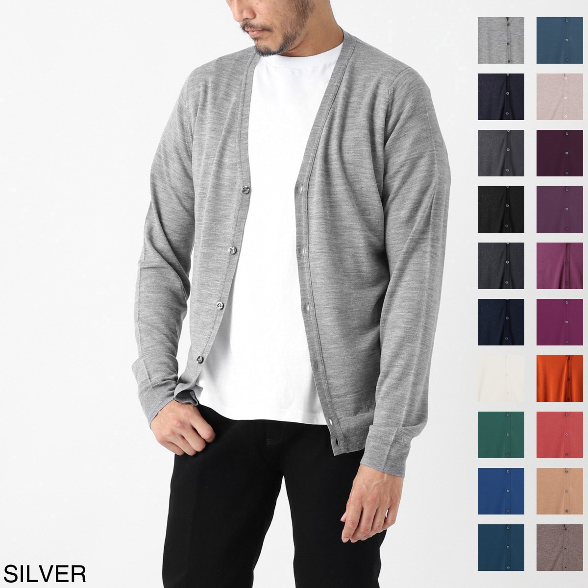 JOHN SMEDLEY ジョンスメドレー カーディガン/PETWORTH エクストラ