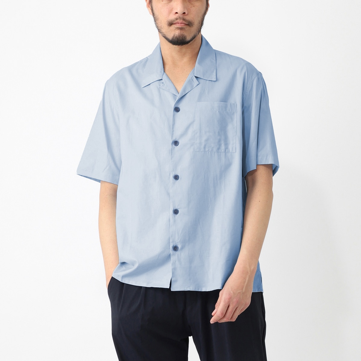 AMI アミ 半袖シャツ/半袖オープンカラーシャツ【大きいサイズあり