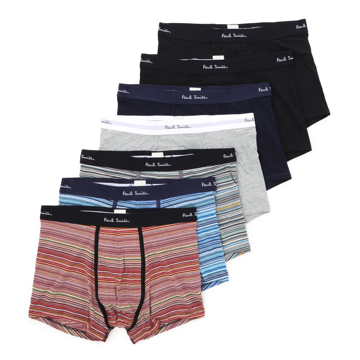 Paul Smith ポールスミス ボクサーパンツ 7枚セット/TRUNK 7 PACK MIX