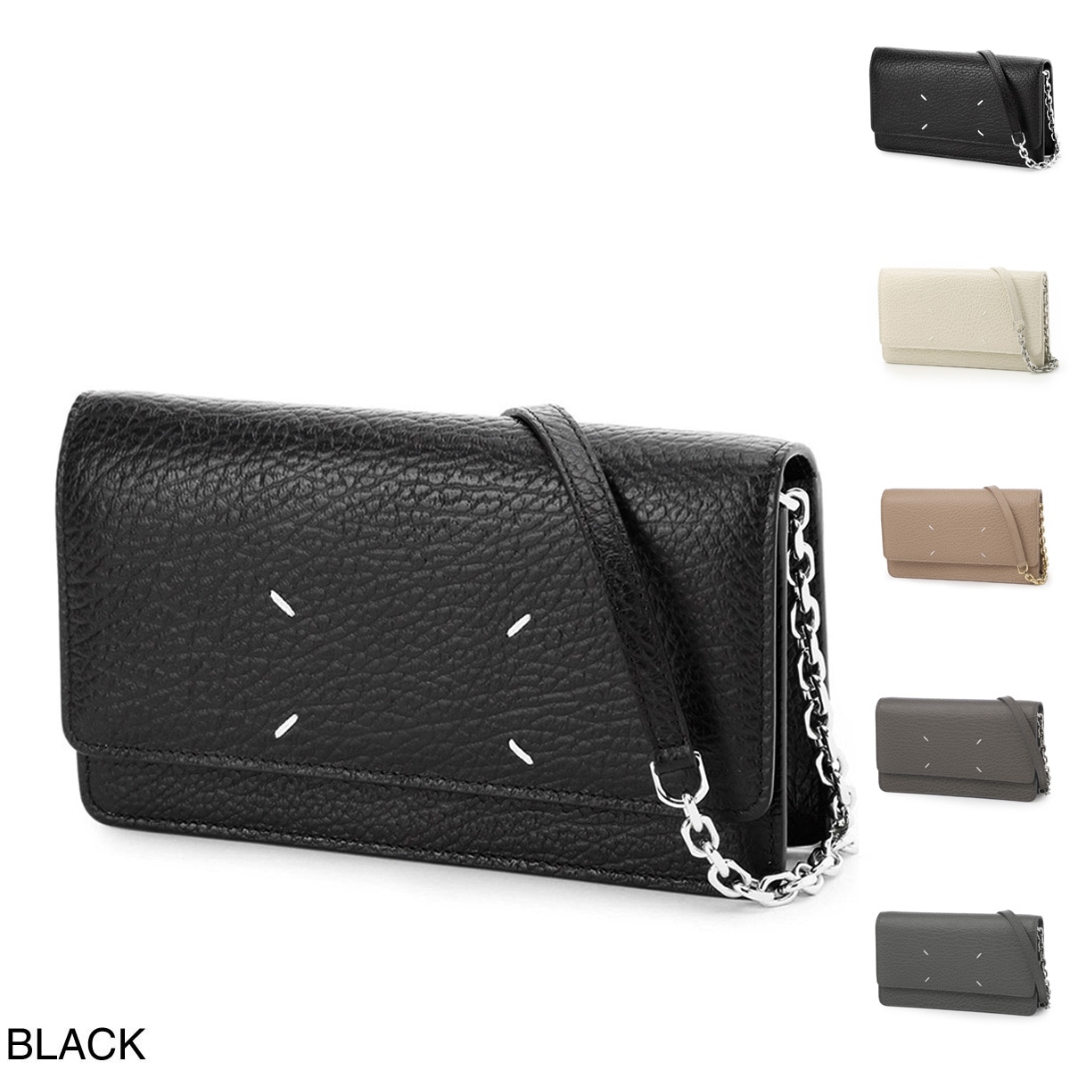 Maison Margiela メゾンマルジェラ 長財布 小銭入れ付き/チェーン