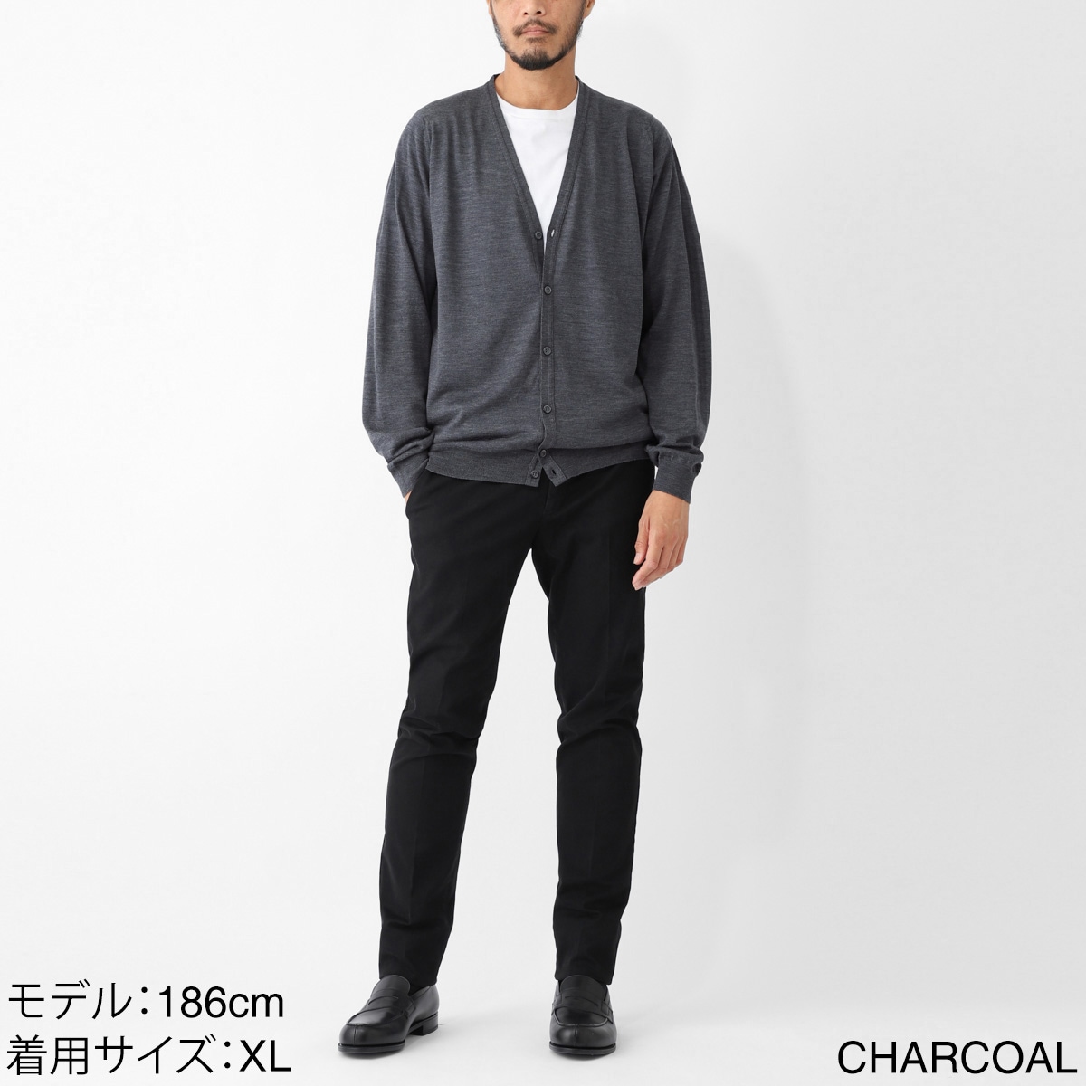 JOHN SMEDLEY ジョンスメドレー カーディガン/PETWORTH エクストラ