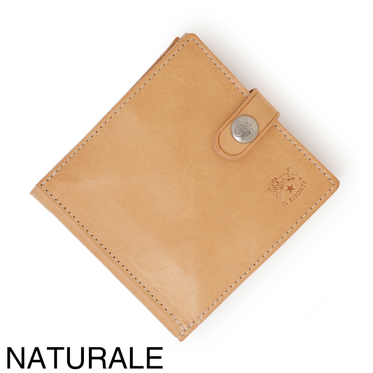 IL BISONTE イルビゾンテ 2つ折り財布 小銭入れ付き メンズ | メンズ