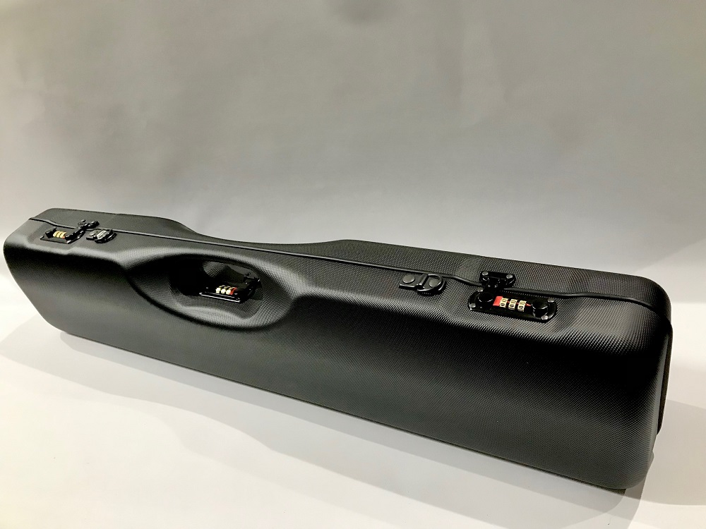 Negrini ネグリーニ コンパクトガンケース上下二連用 マットブラック