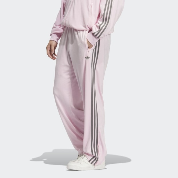 アディカラー FB TP ベロア トラックパンツ クリアピンク ｜アパレル