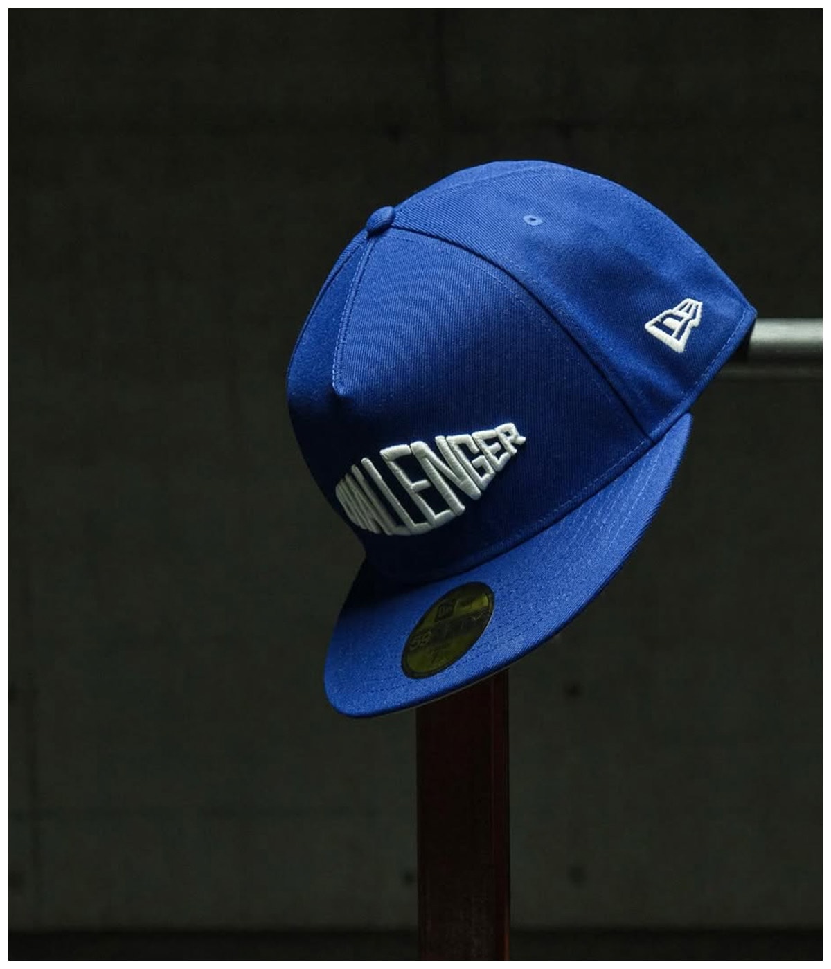 NEW ERA 59FIFTY 5P / LOGO CAP【BLUE】｜CHALLENGER｜MELTING POT