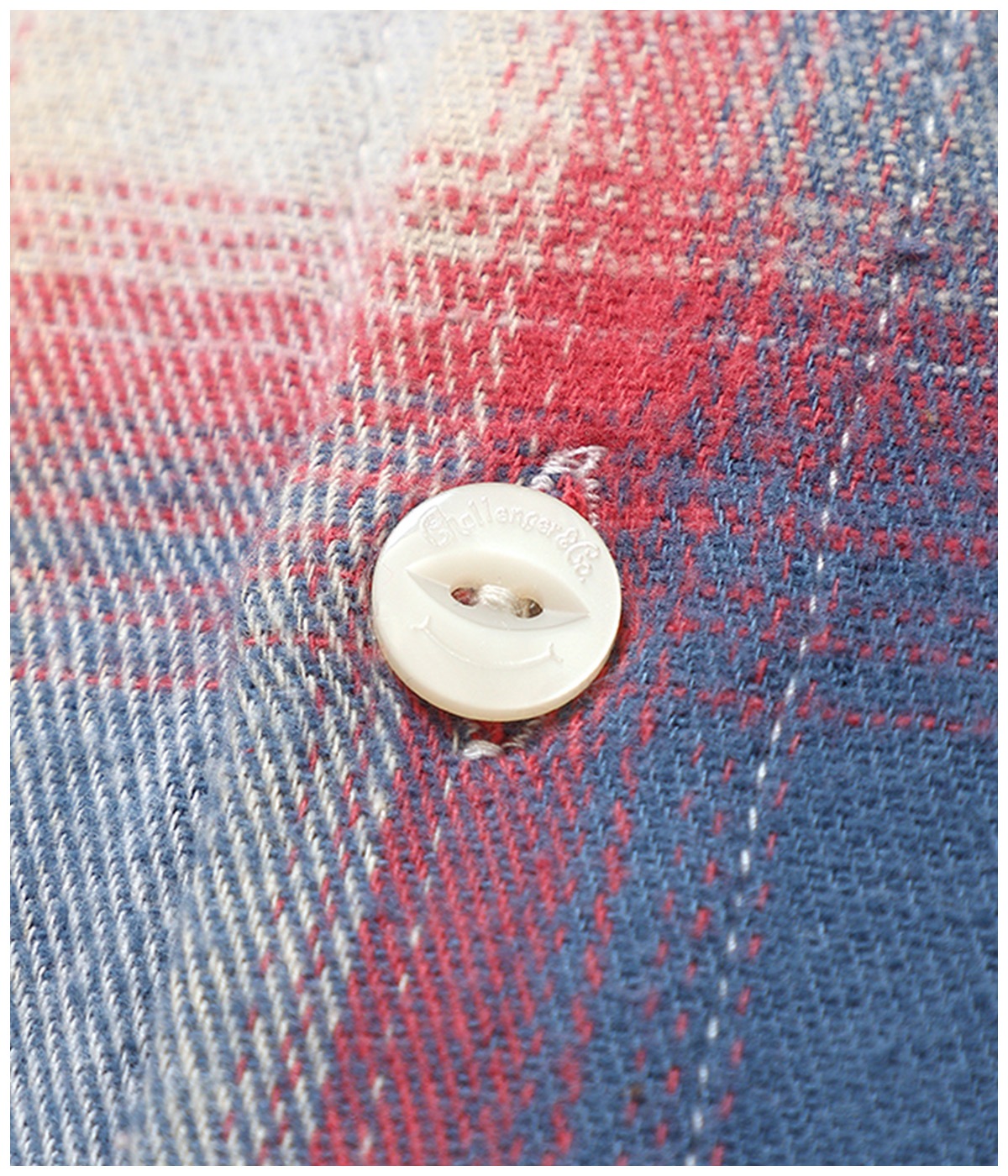 SHADOW PLAID SHIRT【BLUE×RED】｜CHALLENGER｜MELTING POT（正規取扱