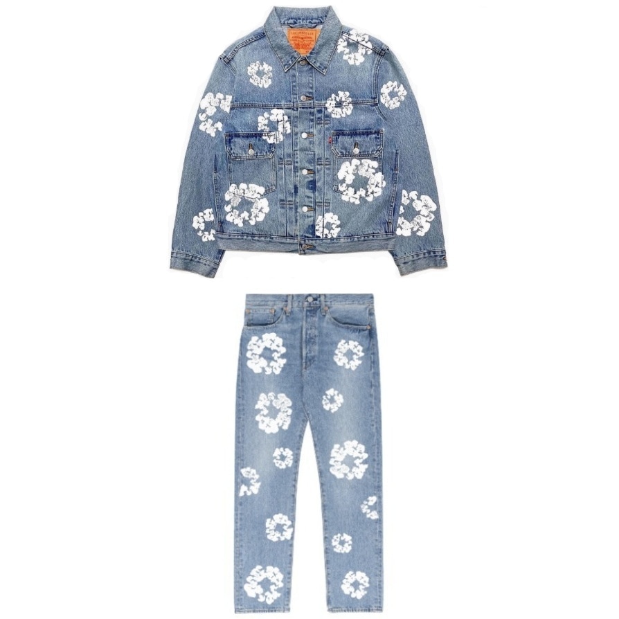 Denim Tears x Levi's セットアップ デニムジャケット & ジーンズ Type