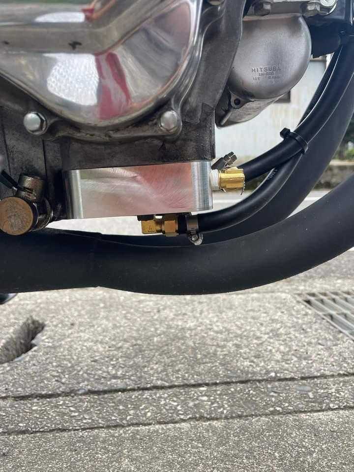 ホーク オイルクーラー 取り出し PT1/4 CB250t CB400t CB250n CB400n