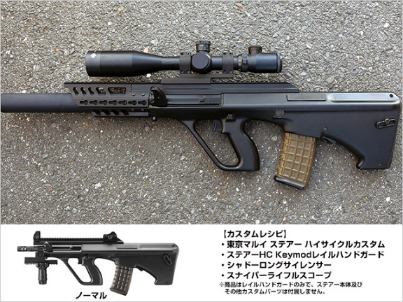 店内全品5％OFFクーポン】LayLax ステアーHC用 Keymodレイルハンド