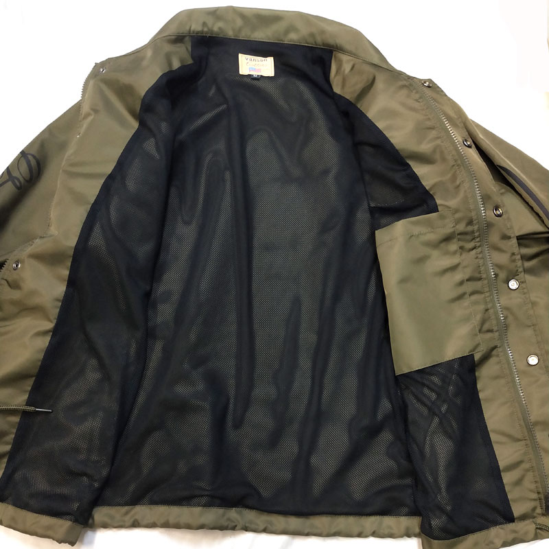 VANSON バンソン モトブルーズ別注 COACH JACKET コーチジャケット