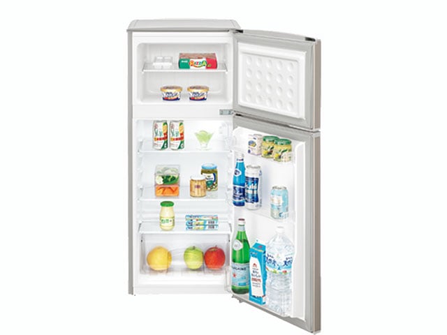シャープ SHARP 冷蔵庫 2ドア 片開きタイプ 128L シルバー系 SJ-H13E(S