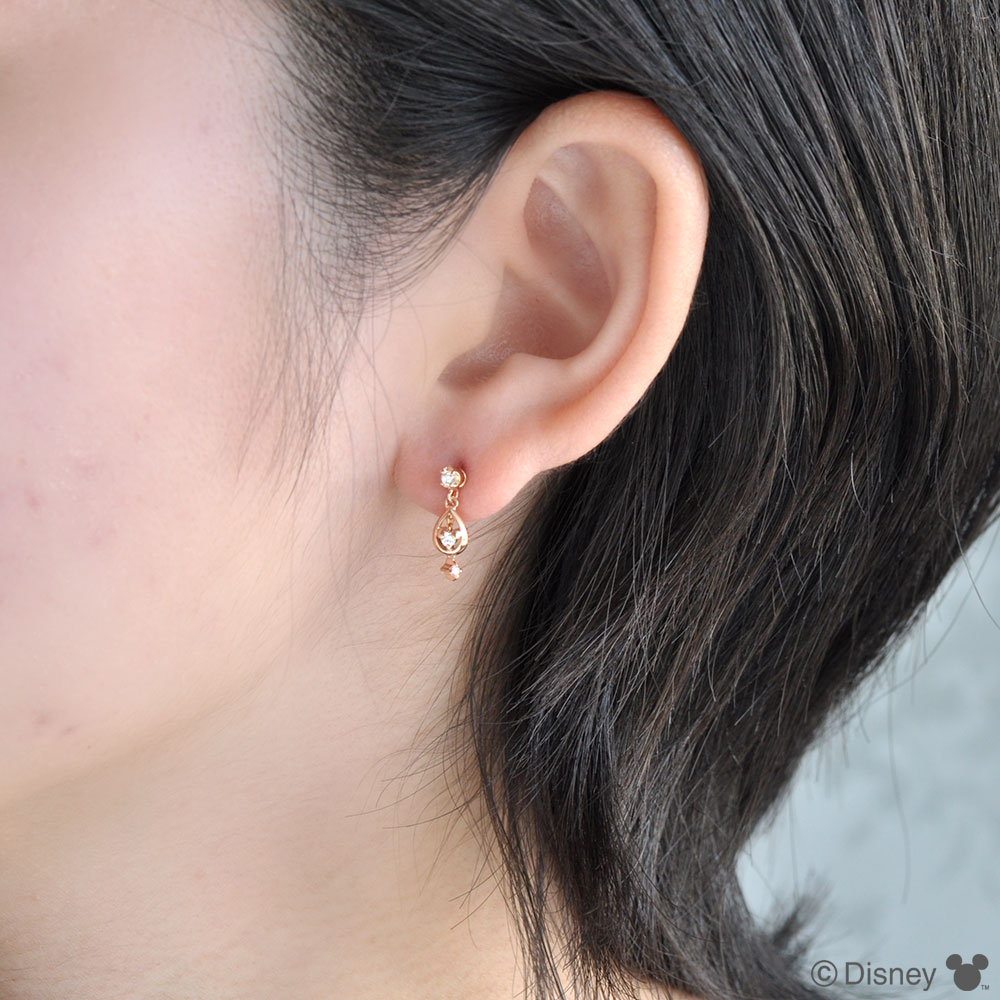 ディズニー] ミッキー / シルバー ピンクゴールドコーティング