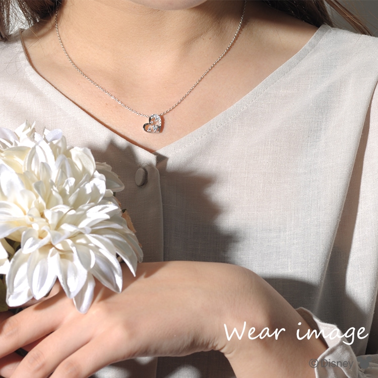 ディズニー] WEB限定 ミニー / シルバー キュービックジルコニア