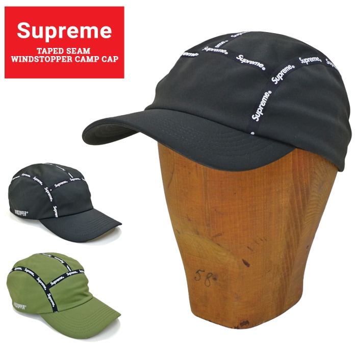 Supreme シュプリーム キャンプ キャップ TAPED SEAM WINDSTOPPER CAMP