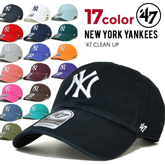 47 フォーティーセブン キャップ YANKEES 47 CLEAN UP CAP