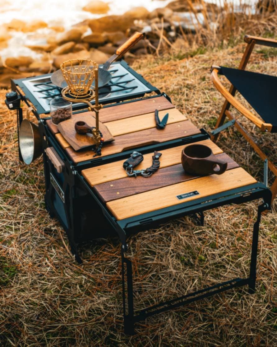 THE SIDE UP BOX ＆ TABLE Shim.Craft × NATURE TONES:Naturetones