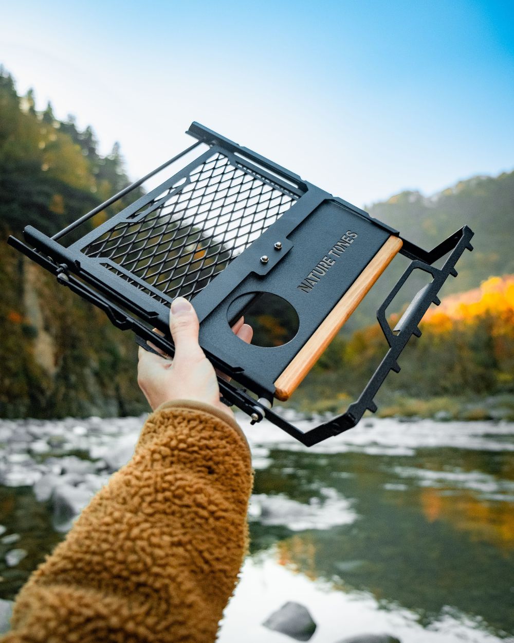 THE QUATTUOR STAND:アウトドアテーブル:Naturetones(ネイチャートーンズ)