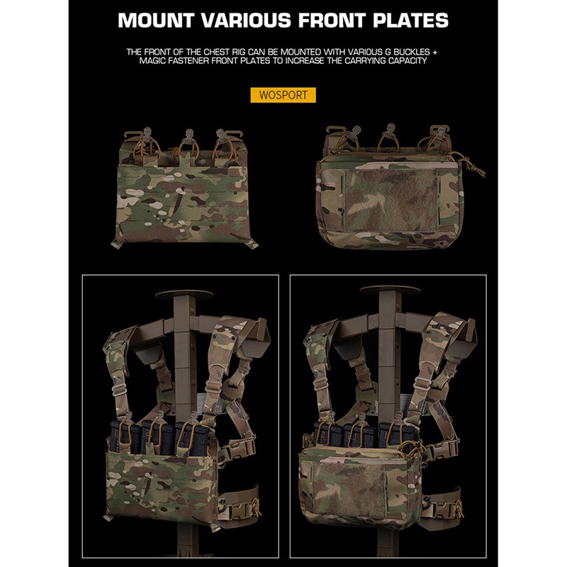 WoSporT FERRO Concepts タイプ チェストリグ Mini V2 MC | サバゲー