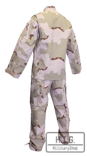 迷彩服 BDU スリーカラー 上下セット ブーニーハット付属 三点セット