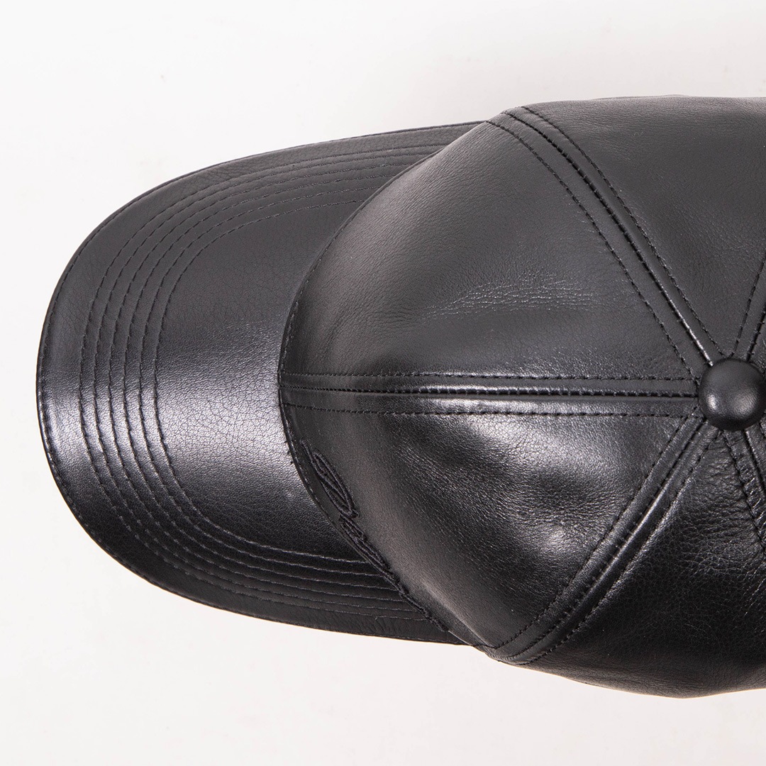 バイク [新柄登場/流水雪輪]花山レザーキャップ[CP-24K] ウェア