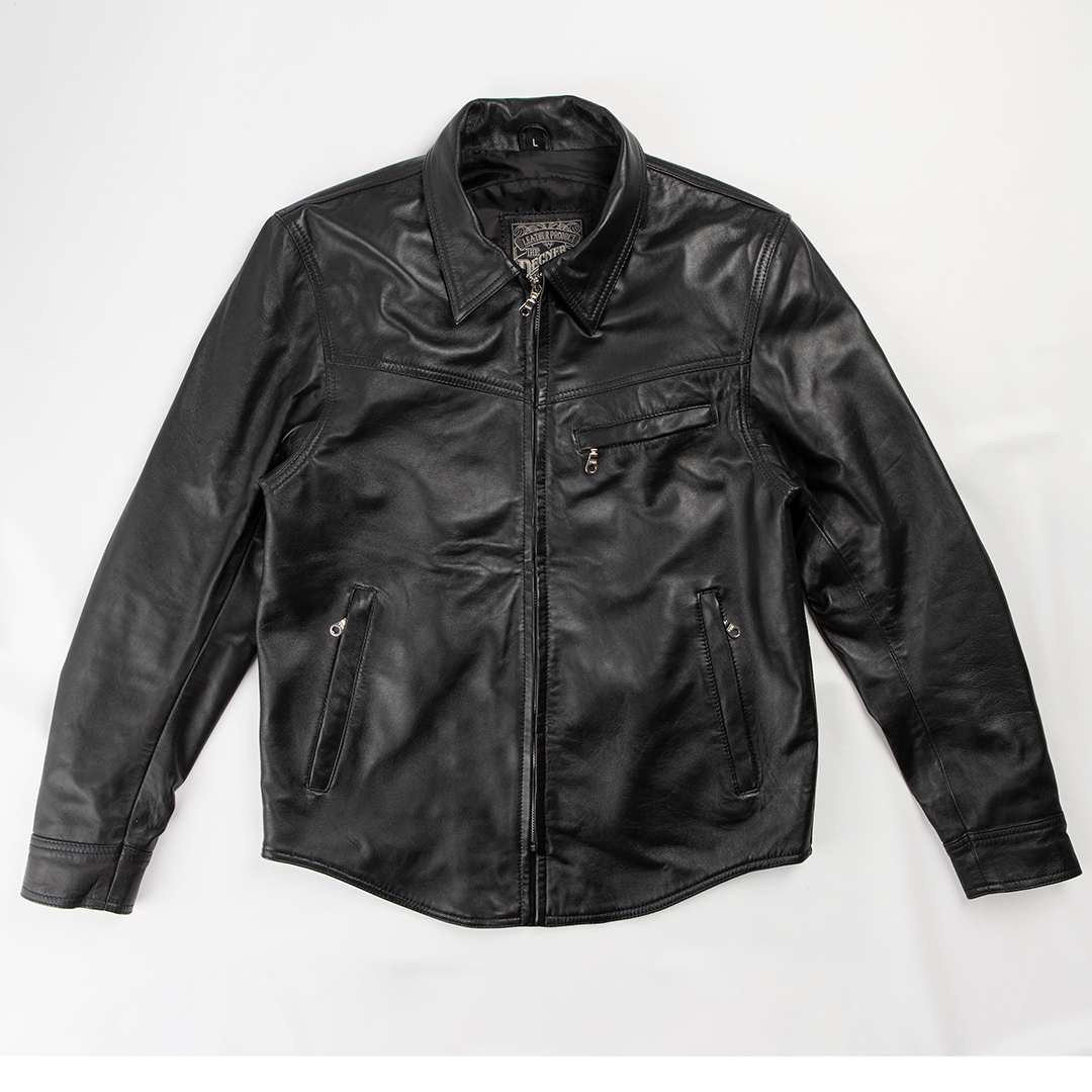 バイク レザーシャツ[SRS-5] ウェア,メンズ,ジャケット,素材別,レザー