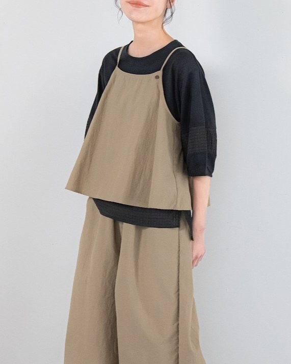 ケイット / チャロプレート付きフレアキャミソール | BRAND,north