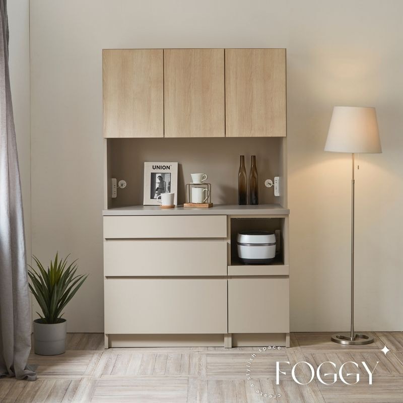 FOGGY】カップボード【120cm】 | 店舗,株式会社河口家具製作所 | 大川