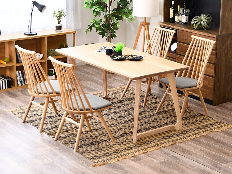 ダイニングテーブルセット 4人掛け 5点セット 北欧 150 ダイニング