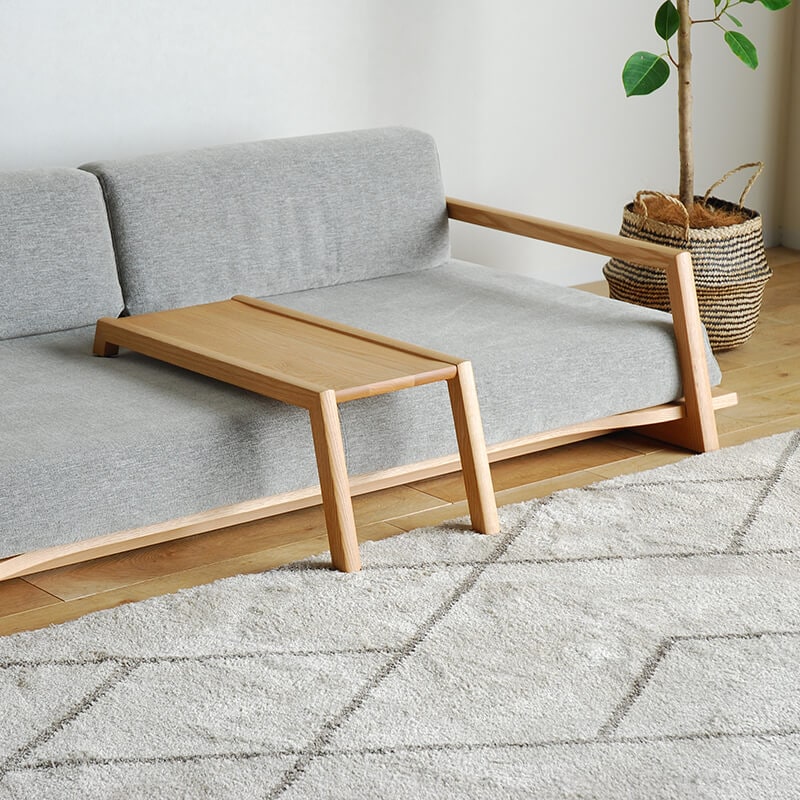 開梱設置無料]【大川家具】3人掛けローソファ 180cm幅 フロー 張地全44