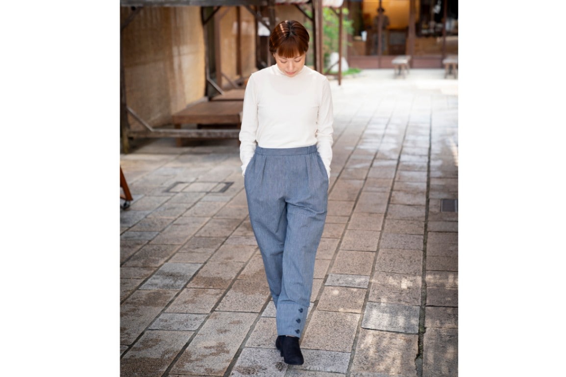 momennoie ヘムボタンパンツ | すべての商品 | おかげ横丁公式