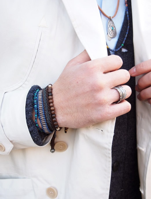 Mコーエン M.cohen key デザイン 鍵タイプ シルバー925 バングル