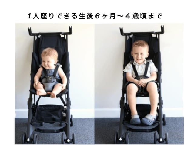 ベビーカー ポキット コンパクト 機内持ち込みサイズ 6ヶ月～ 軽量