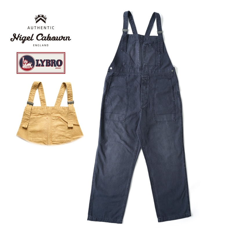 Nigel Cabourn LYBRO グレー カバーオール サイズ46 Nigel Cabourn
