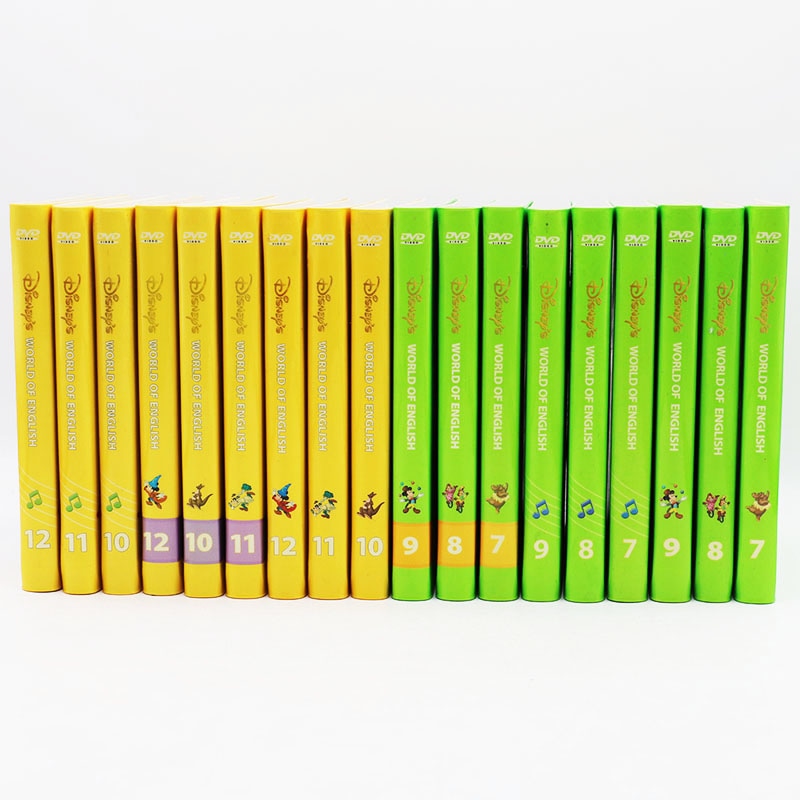 ◇Disney ディズニー ワールドイングリッシュ 1-12 DVD 36枚 セット ＋